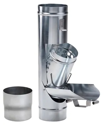 Produktbild von Laubsammler Fallrohrfilter Zink mit Laubfangkorb DN 76 - 120