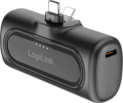 Immagine prodotto di Logilink PA0349 Logilink kompakte Powerbank 5000 mAh, 2x USB-C, schwarz