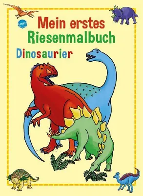 Produktbild von Mein erstes Riesenmalbuch. Dinosaurier