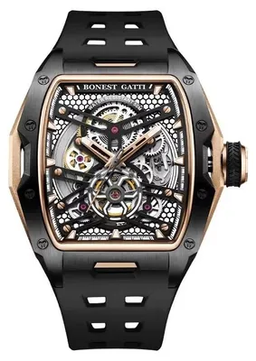 Produktbild von Herrenuhr Bonest Gatti Etoile Noir, Automatik, Goldfarben