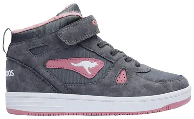 Image de KangaRoos K-CP Kalley II : Bottines à lacets pour filles, chaussures d'hiver, couleur gris, modèle décontracté