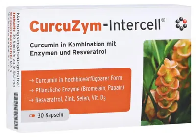 Imagen del producto de CurcuZym-Intercell, 30 comprimidos