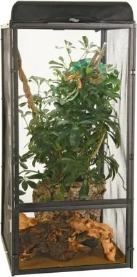 Produktbild von Terrarium ZOO MED Repti Breeze ohne Beleuchtung 61x61x122 cm Aluminium