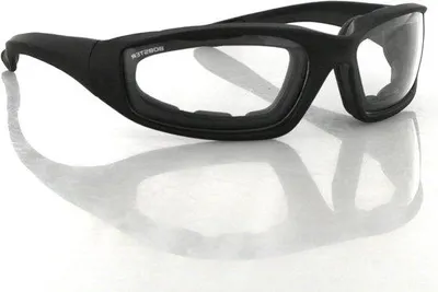 Produktbild von Fahrrad-Sicherheitsbrille mit Gesichtsschutz - Einheitsgröße - Windschutz - Wetterdicht - Schwarz - Schutzbrille für Fahrradfahrer