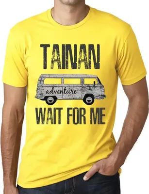 Produktbild von Herren Grafik T-Shirt Abenteuer warten auf mich in Tainan – Adventure Wait For Me In Tainan – Öko-Verantwortlich Vintage Jahrgang Kurzarm Lustige