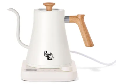Wasserkocher mit Schwanenhals 900 ml Edelstahl regelbar
