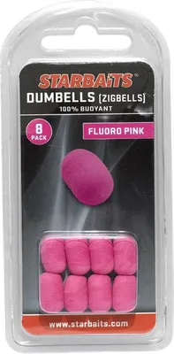 Obrázok produktu pre Starbaits Plávajúce Nástraha Dumbells 8ks růžová