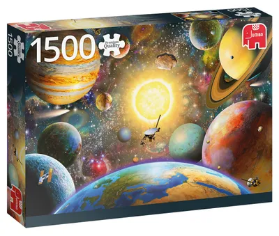 Produktbild von Jumbo Premium Floating in Outer Space puzzle 1500 Teile