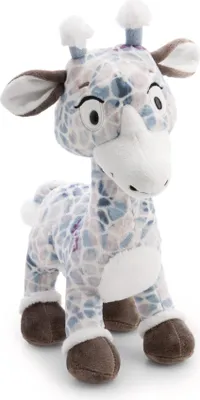 Produktbild von NICI Kuscheltier Giraffe Winny Winterfur 27cm stehend - blau - Weiches Plüschtier – niedliches Stofftier zum Kuscheln & Spielen – tolle Geschenkidee für Kinder & Erwachsene - 62419