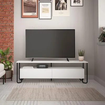Immagine prodotto di Mobile porta Tv due ante Cornea 150 cm colore bianco