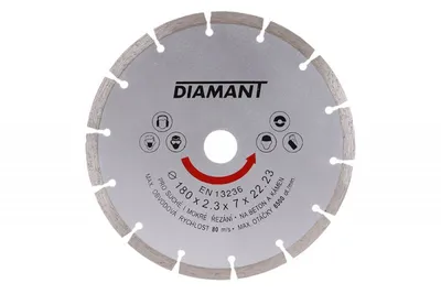 Productafbeelding van BRÜDER MANNESMANN M 1245-178BRÜDER MANNESMANN Diamantzaagschijf, segmentering, 180 mm