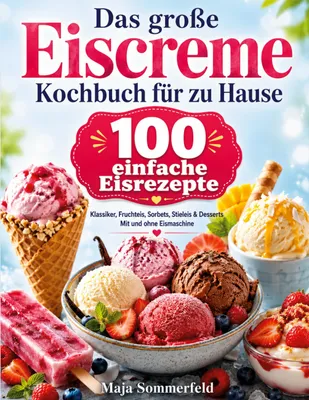 Produktbild von Das große Eiscreme Kochbuch für zu Hause