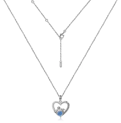 Produktbild von Gnoce Collier Schildkröte mit Herz FMN067