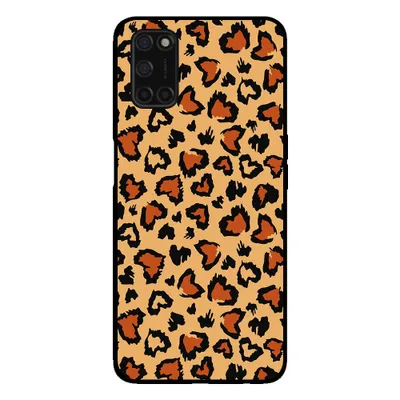 Zdjęcie produktu dla Etui na telefon Smartphonica do OPPO A52 / A72 4G / A92 z nadrukiem tygrysa - tylna obudowa z nadrukiem pantery - brązowy