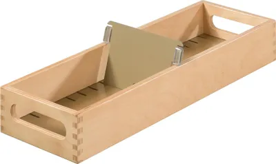 Produktbild von HAN Holz Karteitrog A7 quer für 1.000 1.500 Karten unbestückt