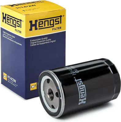 Produktbild von Ölfilter HENGST FILTER H14/2W für VW Transporter IV Bus (70B, 70C, 7DB, 7DK, 70J, 70K, 7DC, 7DJ) GOLF III (1H1) GOLF II (19E, 1G1) für AUDI