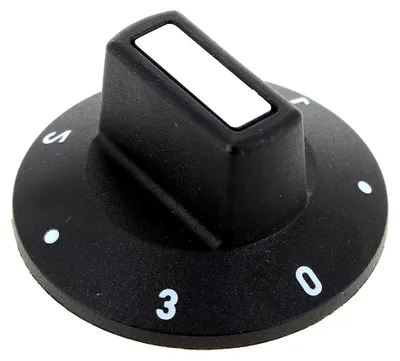 Produktbild von Schwarze Taste, 0 bis 3, 12 h, 0000524051 für Arbeitsplatte