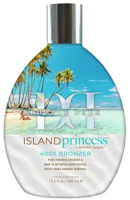 Productafbeelding van Brown Sugar Double Dark Island Princess Bronzer bruiningslotion 400 ml