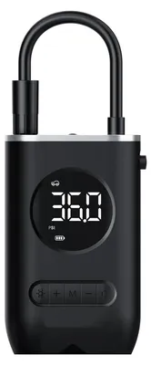 Produktbild von MODFU Luftpumpen, Kabelloser Auto Luftkompressor, tragbare elektrische Luftpumpe, digitaler Reifendruckprüfer, Mini Kompressor für Auto, Motorrad, Fahrrad & Bälle, schnelle Inflation, LED-Display
