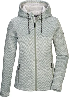 Produktbild von KOW 5 Women Knitted Fleece Jacket helles salbei (00741) 46