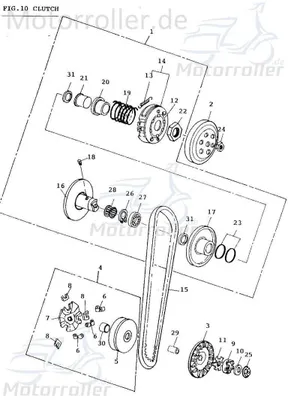 Produktbild von Adly Dichtung Ventilschaft 36x2mm Dichtungsring 50ccm 2Takt Motorroller.de Ventilschaftdichtung Ventilschaftabdichtung Ventildichtung Dichtung-Ventil