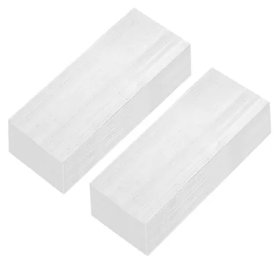 Image de Omgoods - Lot de 2 barres carrées en aluminium - 50 x 50 x 152 mm, aluminium 6061
