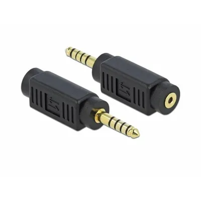 Produktbild von DeLOCK 65996, 4.4 mm 5 pin, 2.5 mm 4 pin, Schwarz