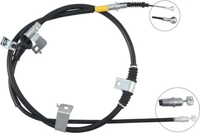 Produktbild von A.B.S. Handbremsseil Seilzug Feststellbremse für MITSUBISHI ASX (GAW) Hinten Links K17635