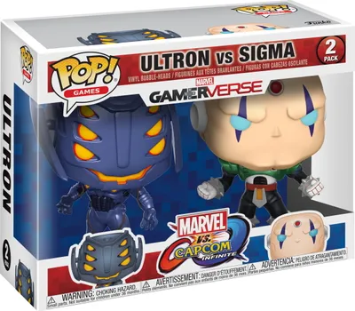 Produktbild von ULTRON vs SIGMA - GamerVerse Marvel vs. Capcom - Funko Pop! - Vinyl Figur