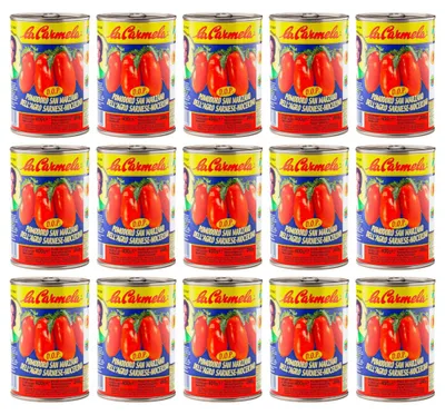 Image de Tomates pelées San Marzano AOP 400 g La Carmela