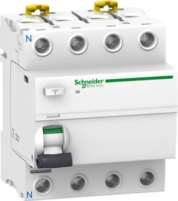 Image de Acti9, iID interrupteur différentiel 4P 63A 30mA type AC - SCHNEIDER ELECTRIC - A9R11463