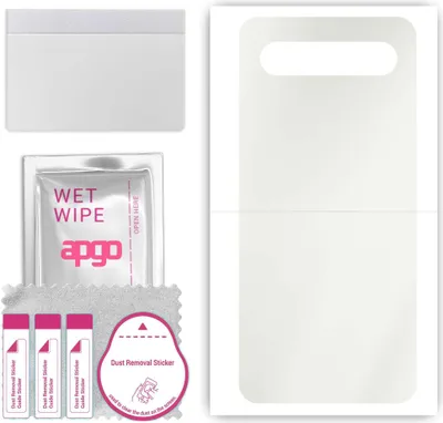 Produktbild von apgo Rückseite Schutzfolie, Matt, kompatibel mit Meizu 17, Hinten Hydrogel-Displayschutzfolie mit Positionierhilfe, kratzfest, einfache Montage