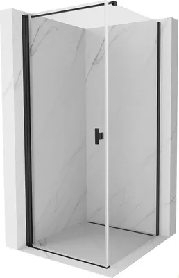 Obrázek produktu pro Mexen Mist-B sprchový kout s otočnými dveřmi 70 x 70 cm, transparentní, černá - 8A2T-070-070-70-00