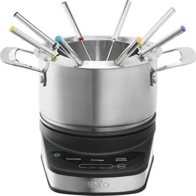 Produktbild von Fondue 1200 w, 8 edelstahlgabeln Simeo FDI720