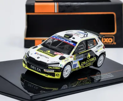 Produktbild von Skoda Fabia RS Rally2 #21 N.Gryazin/K.Aleksandrov Rally Monte Carlo 2025 IXO 1:43