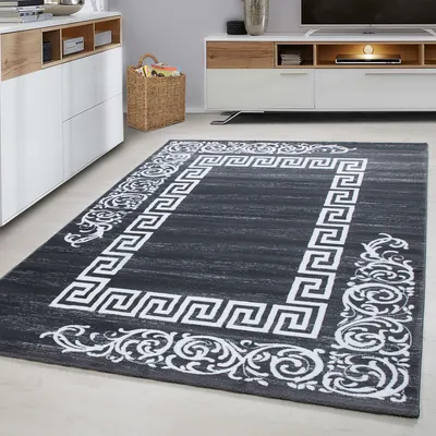 Image de Tapis MIAMI GREY 80 X 150cm rectangle