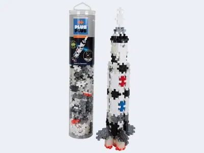 Produktbild von 240 Plus Plus Kreativ Bausteine Saturn V Rakete 5+