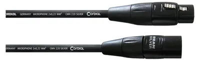 Produktbild von Cordial CIM 5 FM Audiokabel 5 m XLR (3-polig) Schwarz