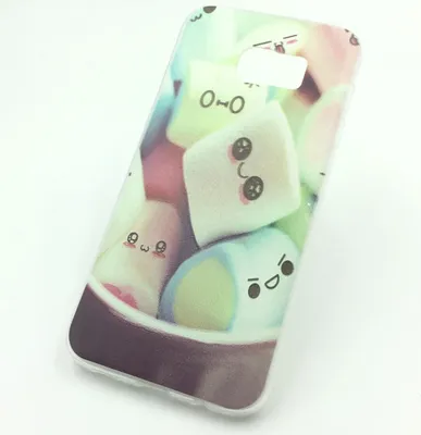 Produktbild von Handyhülle Schutzhülle für Samsung Galaxy S7 Edge Case Cover Bumper Etuis Silikon Mehrfarbig