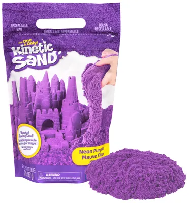Produktbild von Kinetic Sand 907 g Nachfüllset Lila, Kinetischer Sand für Kinder, 3 Jahr(e), Nicht toxisch, Violett