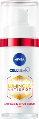 Produktbild von NIVEA Cellular Luminous630 2in1 Anti-Age & Altersflecken Serum 30 ml, Frauen, Reife Haut, 30 ml
