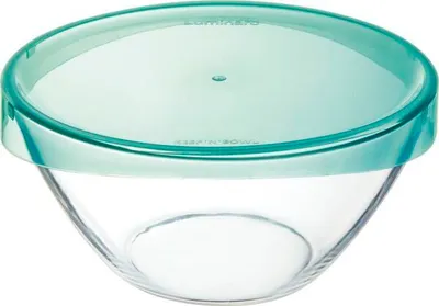 Obrázek produktu pro Luminarc Keep'n', Mísa, Kulatý, Zelená, Průhledná, Sklo, 230 mm, 1 kusů
