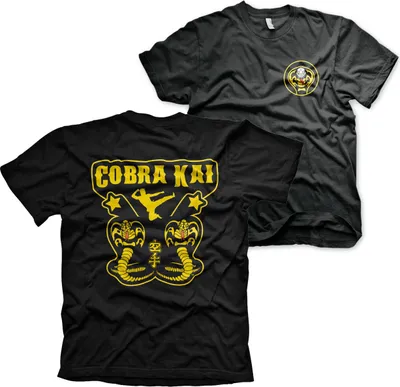 Produktbild von Cobra Kai Kickback T-Shirt - Medium - Black