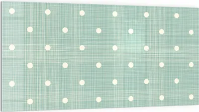 Produktbild von DEQORI Küchenrückwand Glas 100x50 cm 'Serviettendesign' Spritzschutz Bad Rückwand