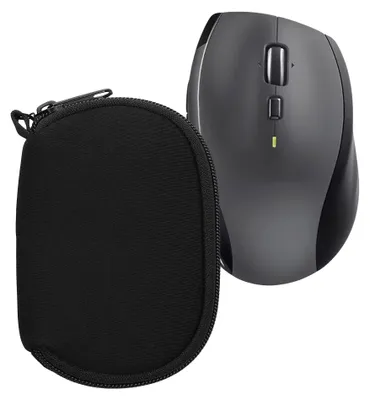 Produktbild von kwmobile Hülle für Logitech M720 TRIATHLON / M705 MARATHON Hülle - Mouse Case - Neopren Tasche - Schutzhülle für PC Maus - Transporttasche Zubehör -