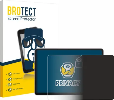 Produktbild von BROTECT Sichtschutzfolie für Huawei MatePad 11.5" 2025 Anti-Spy Privacy Sichtschutz Blickschutz Folie Blaulicht-Schutz