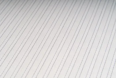 Obrázek produktu pro Plátno bavlněné, košilovina, popelín, světle šedá - jemný proužek, metráž, látky / 50cm