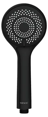 Produktbild von WENKO Duschkopf WATERSAVING Ø9,5cm Rund Handbrause Spa Feeling Regenstrahl Bad