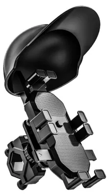 Zdjęcie produktu dla Uchwyt na telefon do motocykla, rower, skuter – mocowanie telefonu do kierownicy, kompatybilny ze smartfonami o ekranie od 4,7 do 7,4 cala