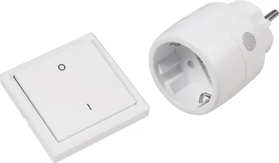 Produktbild von Funk-Schalter Set McPower ''Comfort'' Steckdose + Schalter, max. 3000W